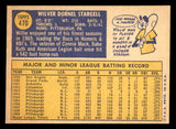 1970 Topps Baseball #470 Willie Stargell Pirates EX+/EX-MT 546015