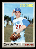 1970 Topps Baseball #622 Don Sutton Dodgers VG-EX 546017