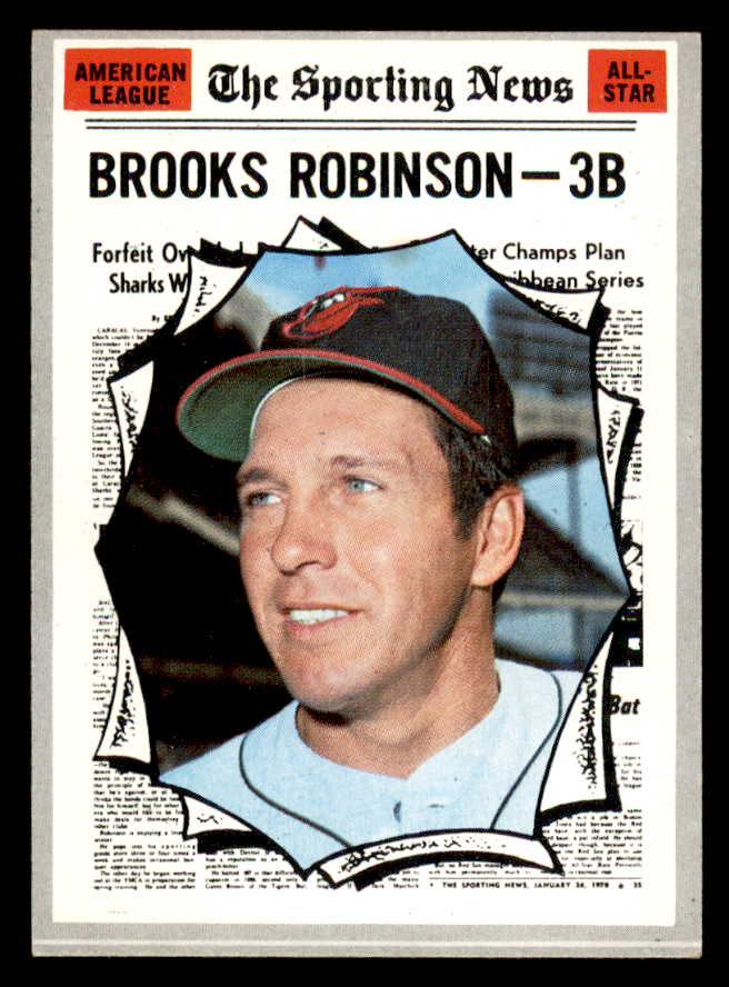 1970 Topps Baseball #455 Brooks Robinson A.S. Orioles EX-MT 546022