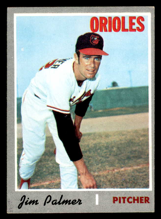 1970 Topps Baseball #449 Jim Palmer Orioles EX+/EX-MT 546024