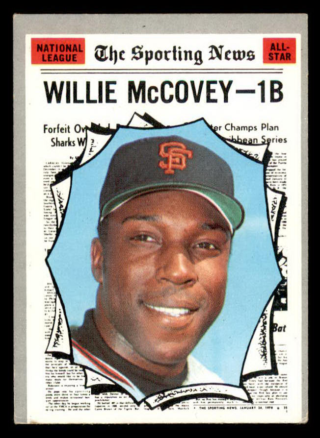 1970 Topps Baseball #450 Willie McCovey A.S. Giants VG-EX 546026