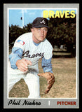 1970 Topps Baseball #160 Phil Niekro Braves EX 546030