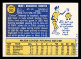 1970 Topps Baseball #565 Catfish Hunter A's EX+/EX-MT 546032