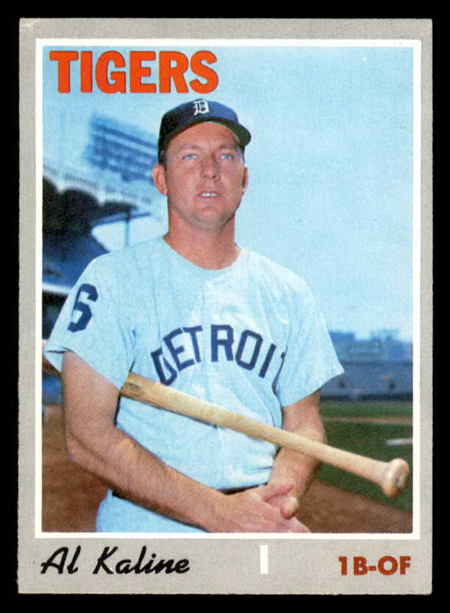 1970 Topps Baseball #640 Al Kaline Tigers EX 546033