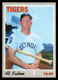 1970 Topps Baseball #640 Al Kaline Tigers EX 546033