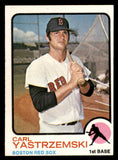 1973 Topps Baseball #245 Carl Yastrzemski Red Sox EX-MT 546036