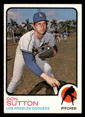 1973 Topps Baseball #010 Don Sutton Dodgers EX-MT 546037