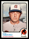 1973 Topps Baseball #503 Phil Niekro Braves EX-MT 546040