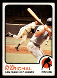 1973 Topps Baseball #480 Juan Marichal Giants EX 546041
