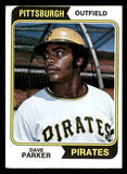 1974 Topps Baseball #252 Dave Parker Pirates VG-EX 546058