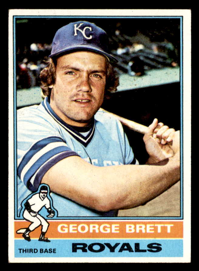 1976 Topps Baseball #019 George Brett Royals EX-MT 546065