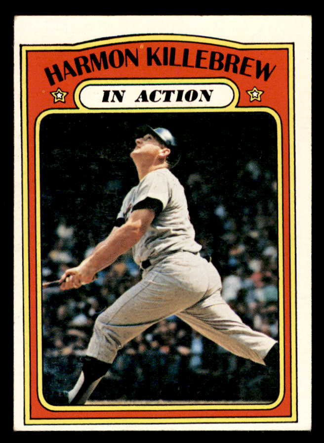 1972 Topps Baseball #052 Harmon Killebrew IA Twins EX 546066