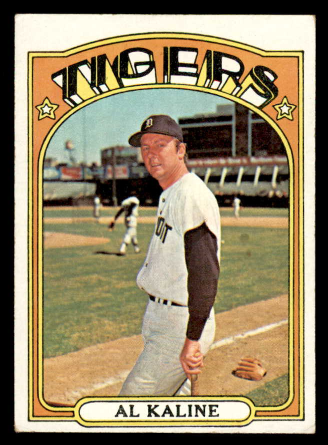 1972 Topps Baseball #600 Al Kaline Tigers VG-EX 546067