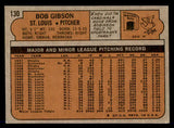 1972 Topps Baseball #130 Bob Gibson Cardinals VG-EX 546068