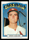 1972 Topps Baseball #420 Steve Carlton Cardinals VG-EX 546072