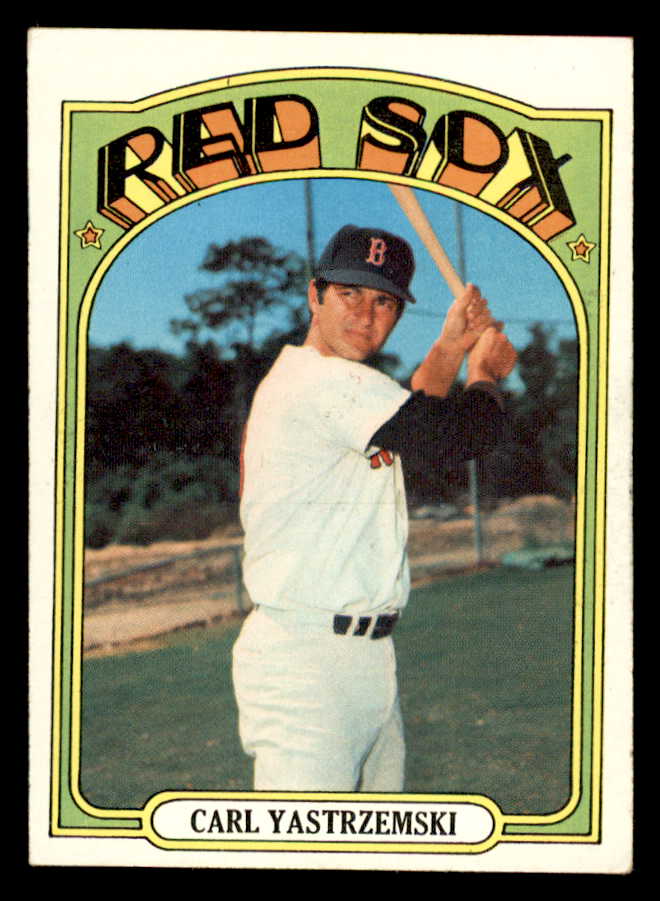 1972 Topps Baseball #037 Carl Yastrzemski Red Sox EX-MT 546074