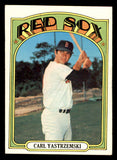 1972 Topps Baseball #037 Carl Yastrzemski Red Sox EX-MT 546074