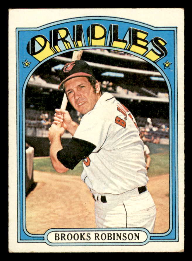 1972 Topps Baseball #550 Brooks Robinson Orioles VG-EX 546082