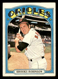 1972 Topps Baseball #550 Brooks Robinson Orioles VG-EX 546082