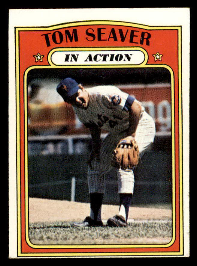 1972 Topps Baseball #446 Tom Seaver IA Mets VG-EX 546083