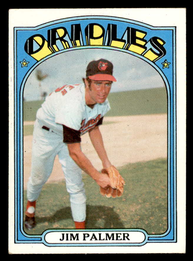 1972 Topps Baseball #270 Jim Palmer Orioles VG-EX 546086