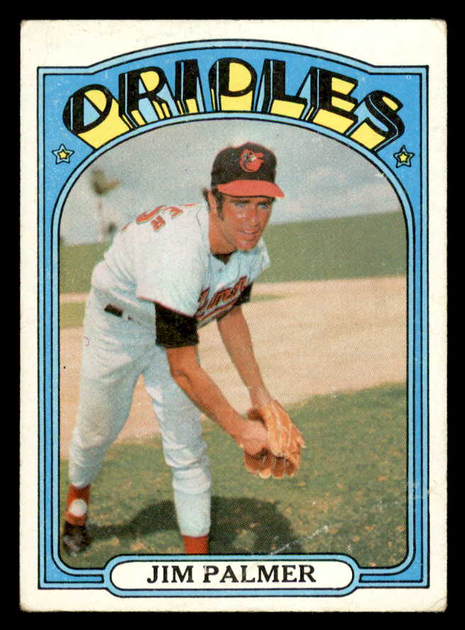 1972 Topps Baseball #270 Jim Palmer Orioles VG-EX 546087