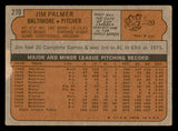 1972 Topps Baseball #270 Jim Palmer Orioles VG-EX 546087