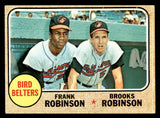 1968 Topps Baseball #530 Brooks Robinson Frank Robinson EX-MT 546093