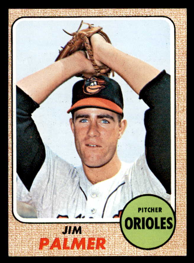 1968 Topps Baseball #575 Jim Palmer Orioles EX-MT 546095