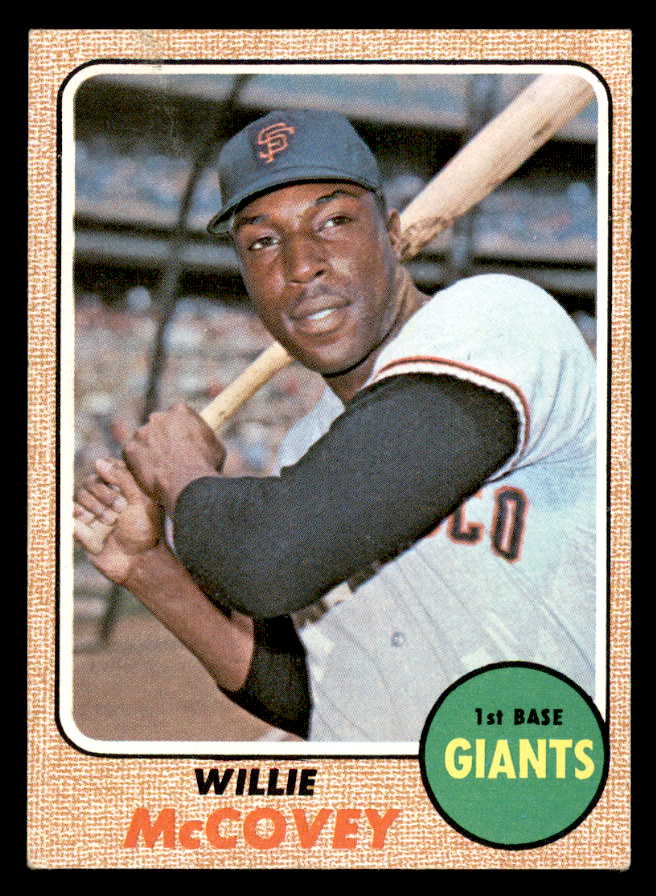 1968 Topps Baseball #290 Willie McCovey Giants VG-EX 546099