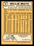 1968 Topps Baseball #050 Willie Mays Giants EX-MT 546103