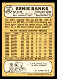 1968 Topps Baseball #355 Ernie Banks Cubs EX 546115