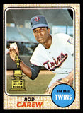 1968 Topps Baseball #080 Rod Carew Twins EX 546116