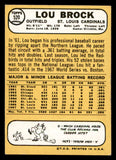 1968 Topps Baseball #520 Lou Brock Cardinals EX 546117