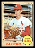 1968 Topps Baseball #408 Steve Carlton Cardinals VG-EX 546118