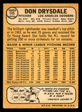 1968 Topps Baseball #145 Don Drysdale Dodgers VG-EX 546119