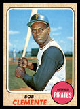 1968 Topps Baseball #150 Roberto Clemente Pirates EX-MT 546121