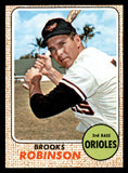1968 Topps Baseball #020 Brooks Robinson Orioles EX-MT 546123
