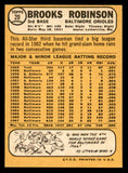 1968 Topps Baseball #020 Brooks Robinson Orioles EX-MT 546123