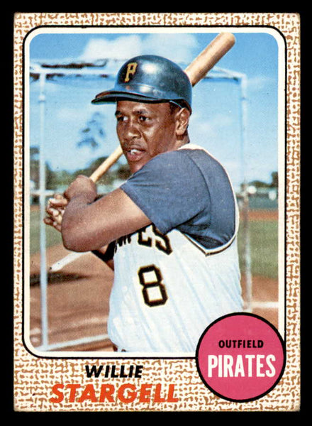 1968 Topps Baseball #086 Willie Stargell Pirates VG-EX 546126