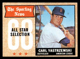 1968 Topps Baseball #369 Carl Yastrzemski A.S. Red Sox EX-MT 546127