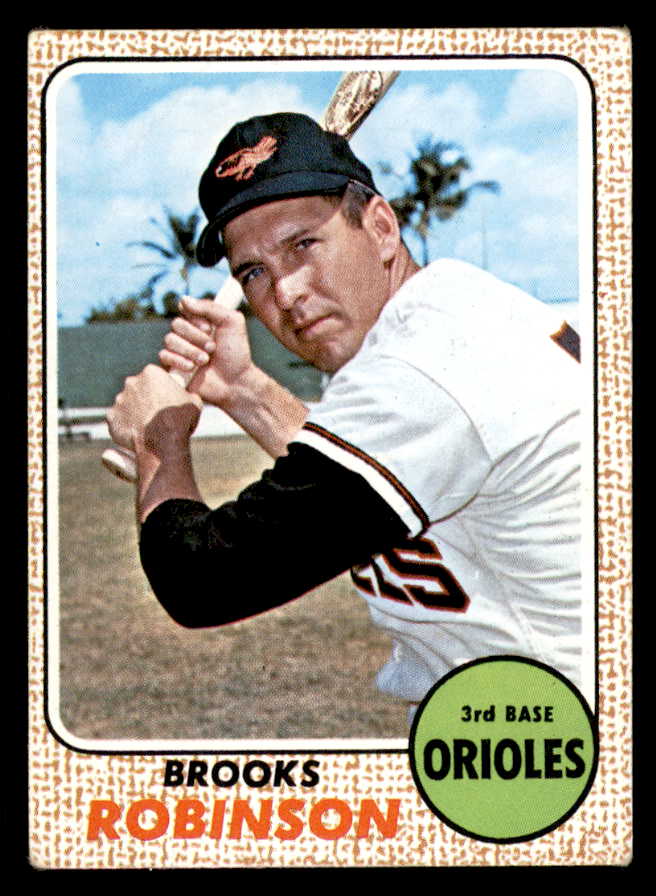 1968 Topps Baseball #020 Brooks Robinson Orioles VG-EX 546128