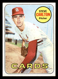 1969 Topps Baseball #255 Steve Carlton Cardinals VG-EX 546132