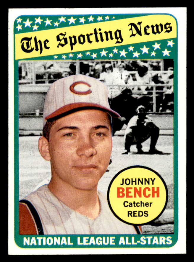 1969 Topps Baseball #430 Johnny Bench A.S. Reds EX-MT 546135