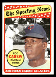 1969 Topps Baseball #419 Rod Carew A.S. Twins EX+/EX-MT 546138
