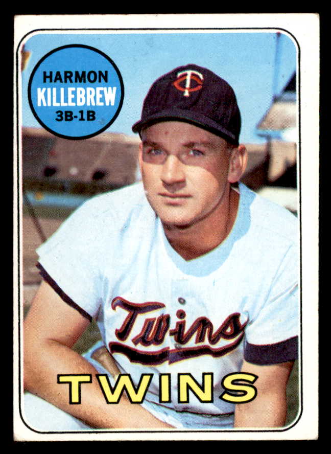 1969 Topps Baseball #375 Harmon Killebrew Twins VG-EX 546142