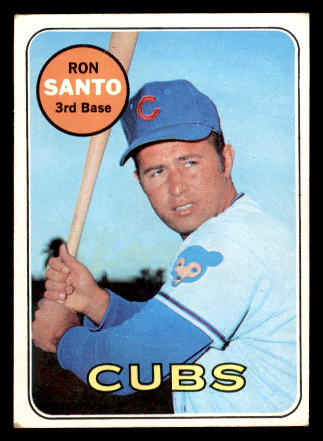1969 Topps Baseball #570 Ron Santo Cubs VG-EX 546155