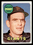 1969 Topps Baseball #485 Gaylord Perry Giants VG-EX 546159