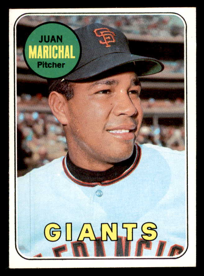 1969 Topps Baseball #370 Juan Marichal Giants EX-MT 546164