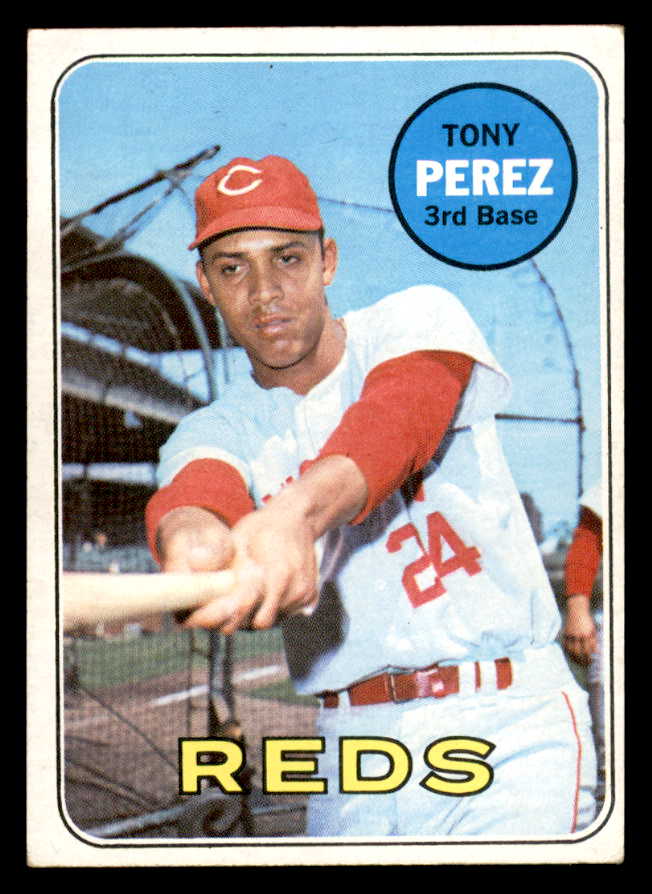 1969 Topps Baseball #295 Tony Perez Reds VG-EX 546166
